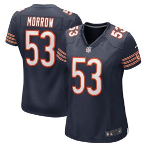 Women's Chicago Bears Nicholas Morrow Nike Navy Game Player Jersey