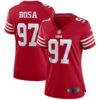 Women's San Francisco 49ers Nick Bosa Nike Scarlet Player Game Jersey