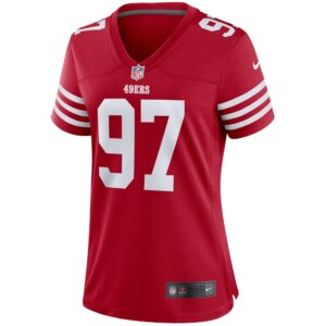 Women's San Francisco 49ers Nick Bosa Nike Scarlet Player Game Jersey