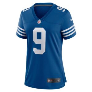 Women's Indianapolis Colts Nick Foles Nike Blue Player Game Jersey