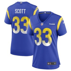 Women's Los Angeles Rams Nick Scott Nike Royal Game Jersey