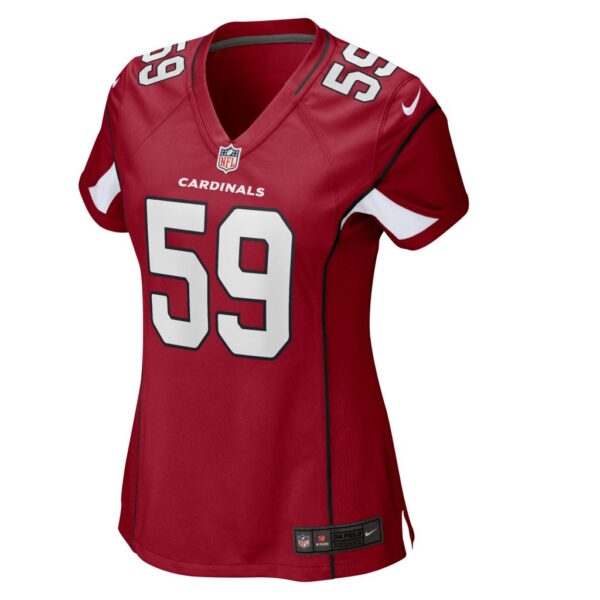 Women's Arizona Cardinals Nick Vigil Nike Cardinal Game Player Jersey