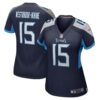 Women's Tennessee Titans Nick Westbrook-Ikhine Nike Navy Game Player Jersey