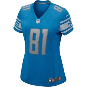 Women's Detroit Lions Night Train Lane Nike Blue Game Retired Player Jersey