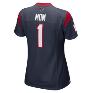 Number 1 Mom Houston Texans Nike Women's Game Jersey - Navy