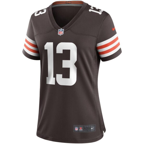 Women's Nike Odell Beckham Jr. Brown Cleveland Browns Game Jersey