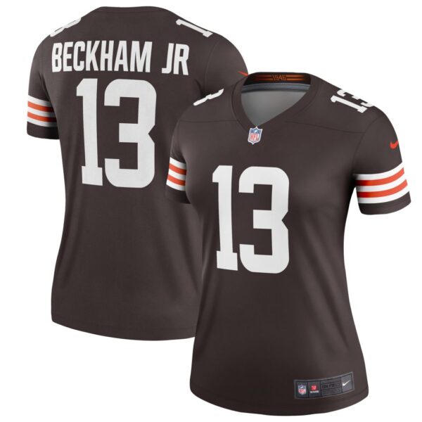 Women's Nike Odell Beckham Jr. Brown Cleveland Browns Player Legend Jersey