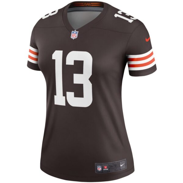 Women's Nike Odell Beckham Jr. Brown Cleveland Browns Player Legend Jersey