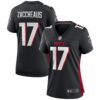 Women's Atlanta Falcons Olamide Zaccheaus Nike Black Game Jersey