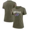 Women's Buffalo Bills Nike Olive 2022 Salute To Service Legend T-Shirt