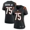 Women's Cincinnati Bengals Orlando Brown Jr. Nike Black Team Game Jersey