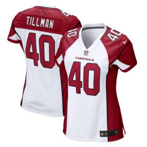 Women's Arizona Cardinals Pat Tillman Nike White Retired Game Jersey