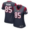 Women's Houston Texans Pharaoh Brown Nike Navy Nike Game Jersey