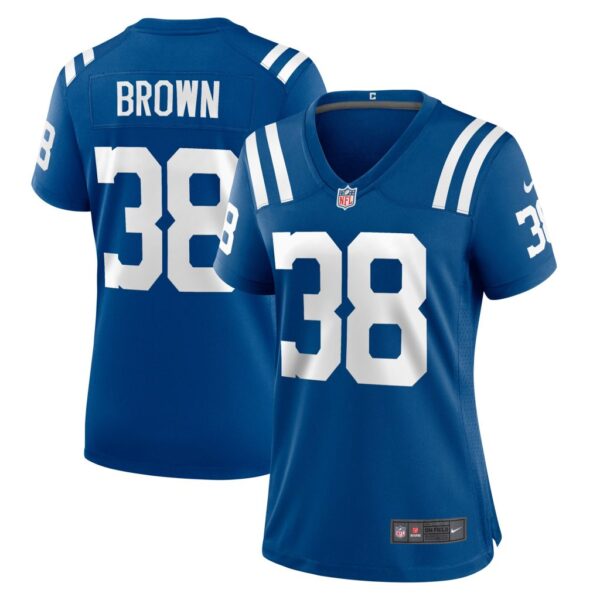 Pharaoh Brown Indianapolis Colts Nike Women's Game Player Jersey - Royal