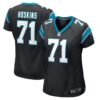 Women's Carolina Panthers Phil Hoskins Nike Black Game Jersey