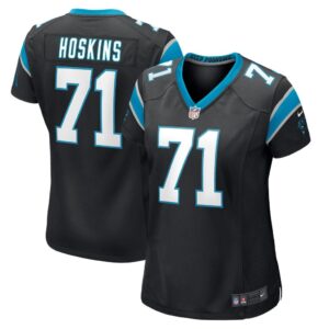 Women's Carolina Panthers Phil Hoskins Nike Black Game Jersey