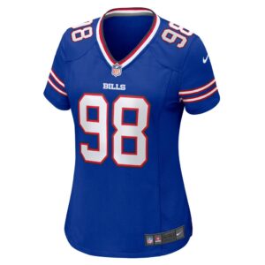 Women's Buffalo Bills Poona Ford Nike Royal Home Game Jersey