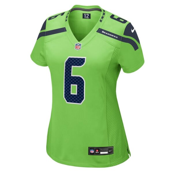 Quandre Diggs Seattle Seahawks Nike Women's Game Jersey - Neon Green