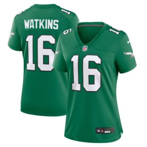 Quez Watkins Philadelphia Eagles Nike Women's Alternate Game Jersey - Kelly Green