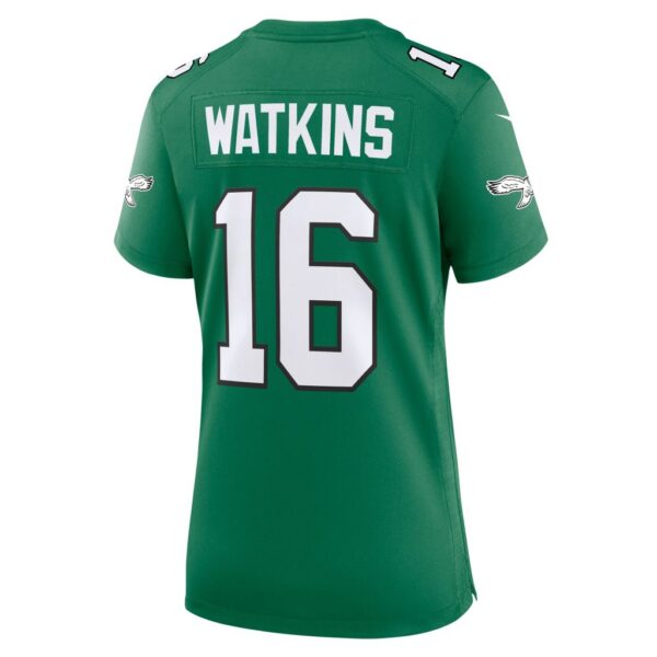 Quez Watkins Philadelphia Eagles Nike Women's Alternate Game Jersey - Kelly Green