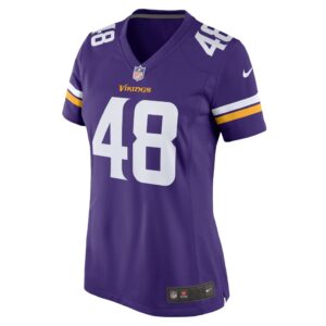 Quincy Roche Minnesota Vikings Nike Women's Team Game Jersey - Purple