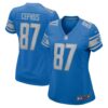 Women's Detroit Lions Quintez Cephus Nike Blue Game Jersey