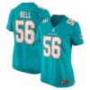 Quinton Bell Miami Dolphins Nike Women's Game Jersey - Aqua