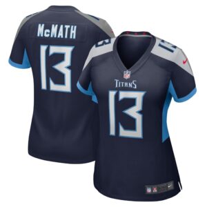 Women's Tennessee Titans Racey McMath Nike Navy Game Player Jersey