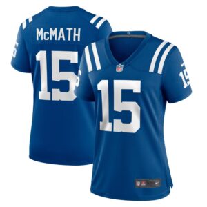 Racey McMath Indianapolis Colts Nike Women's Team Game Jersey - Royal