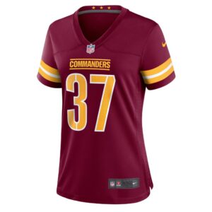 Women's Washington Commanders Rachad Wildgoose Nike Burgundy Game Player Jersey