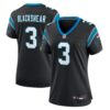 Women's Carolina Panthers Raheem Blackshear Nike Black Team Game Jersey