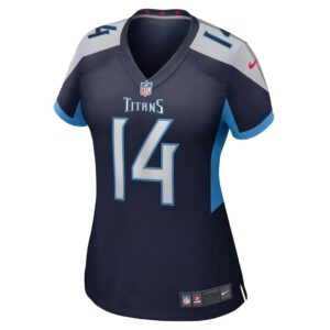 Women's Tennessee Titans Randy Bullock Nike Navy Game Jersey