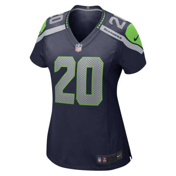 Women's Seattle Seahawks Rashaad Penny Nike College Navy Game Jersey