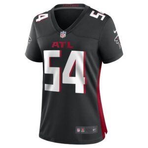 Women's Atlanta Falcons Rashaan Evans Nike Black Game Player Jersey