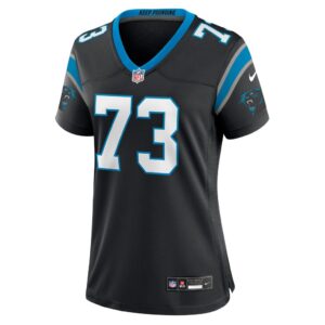 Rashard Lawrence Carolina Panthers Nike Women's Game Jersey - Black