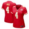 Rashee Rice Kansas City Chiefs Nike Women's Game Jersey - Red