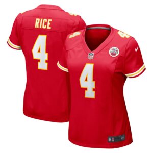 Rashee Rice Kansas City Chiefs Nike Women's Game Jersey - Red