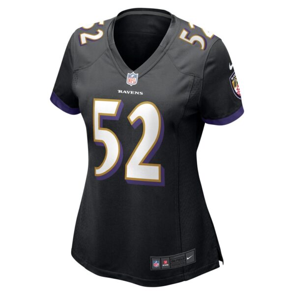 Women's Baltimore Ravens Ray Lewis Nike Black Retired Player Jersey