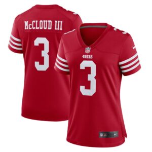 Women's San Francisco 49ers Ray Ray McCloud Nike Scarlet Game Jersey