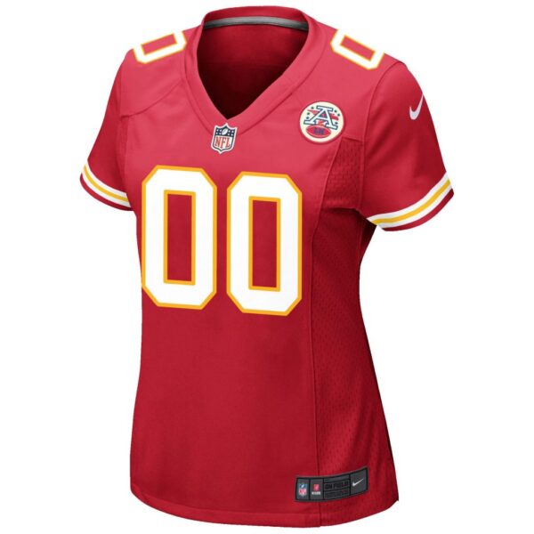 Kansas City Chiefs Nike Women's Custom Game Jersey - Red