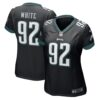 Women's Philadelphia Eagles Reggie White Nike Black Retired Game Jersey