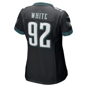 Women's Philadelphia Eagles Reggie White Nike Black Retired Game Jersey