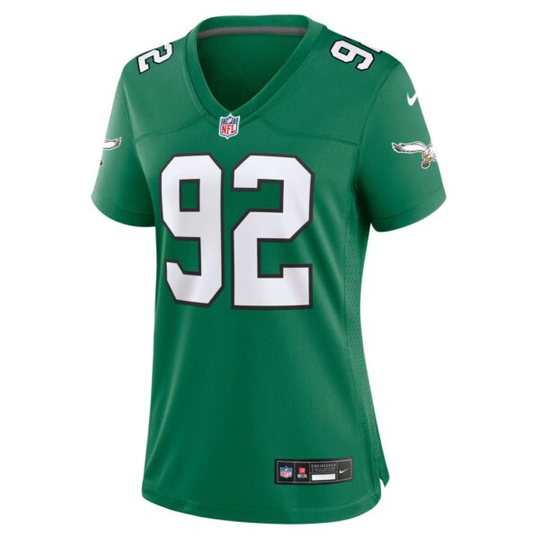 Reggie White Philadelphia Eagles Nike Women's Alternate Game Jersey - Kelly Green