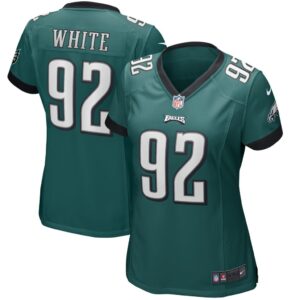 Women's Philadelphia Eagles Reggie White Nike Midnight Green Game Retired Player Jersey