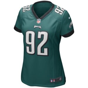 Women's Philadelphia Eagles Reggie White Nike Midnight Green Game Retired Player Jersey