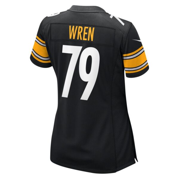 Renell Wren Pittsburgh Steelers Nike Women's Game Jersey - Black