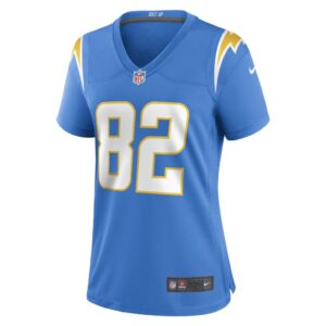 Women's Los Angeles Chargers Richard Rodgers Nike Powder Blue Game Player Jersey