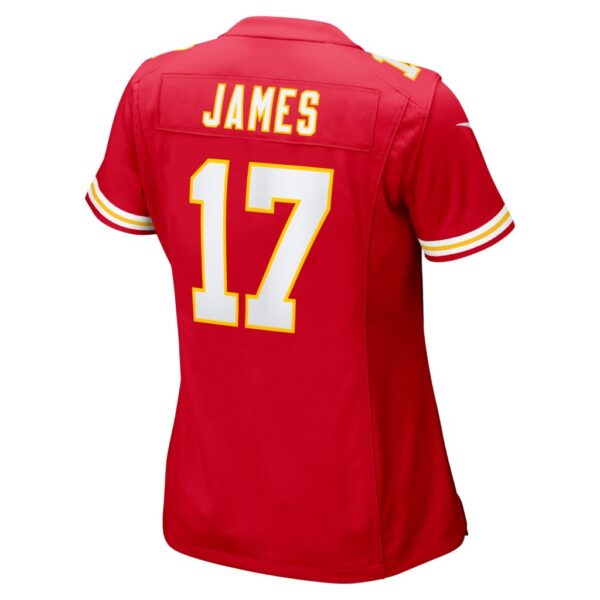 Richie James Kansas City Chiefs Nike Women's Game Jersey - Red