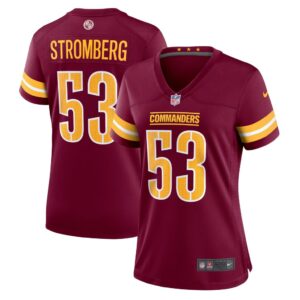 Women's Washington Commanders Ricky Stromberg Nike Burgundy Team Game Jersey