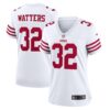 Women's San Francisco 49ers Ricky Watters Nike White Retired Player Game Jersey